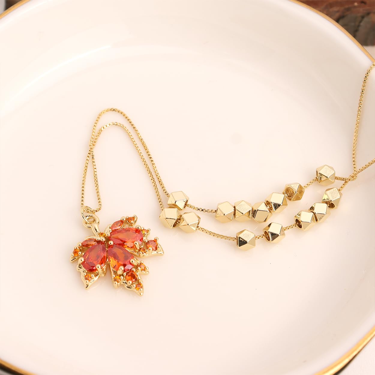 Maple Leaf Necklace