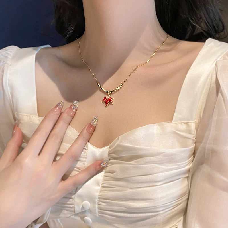 Maple Leaf Necklace